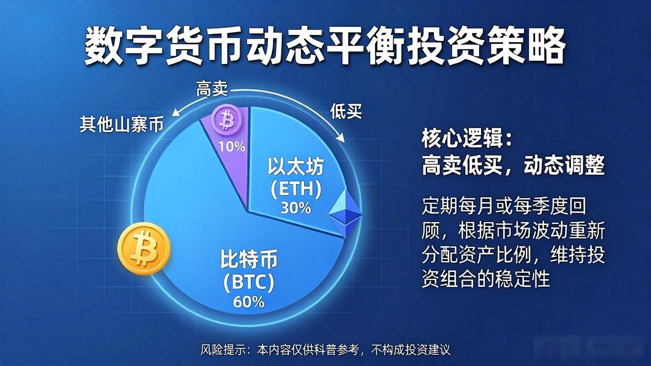 数字货币动态平衡策略怎么用?稳住涨跌不踩坑