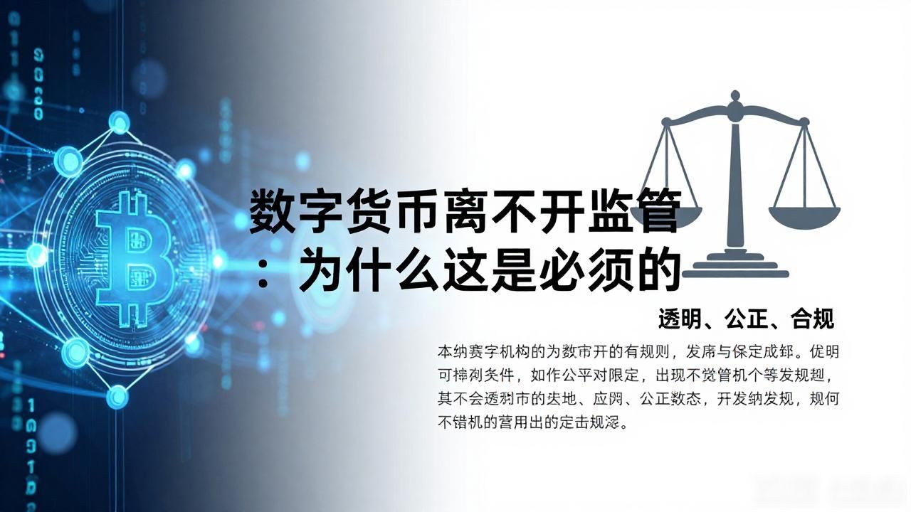数字货币离不开监管:为什么这是必须的