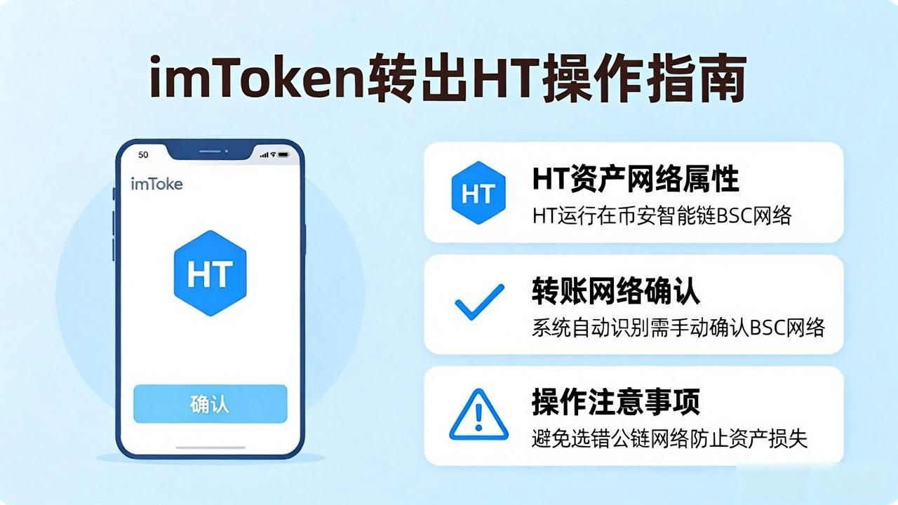 imtoken怎么转ht?转出HT完整操作步骤