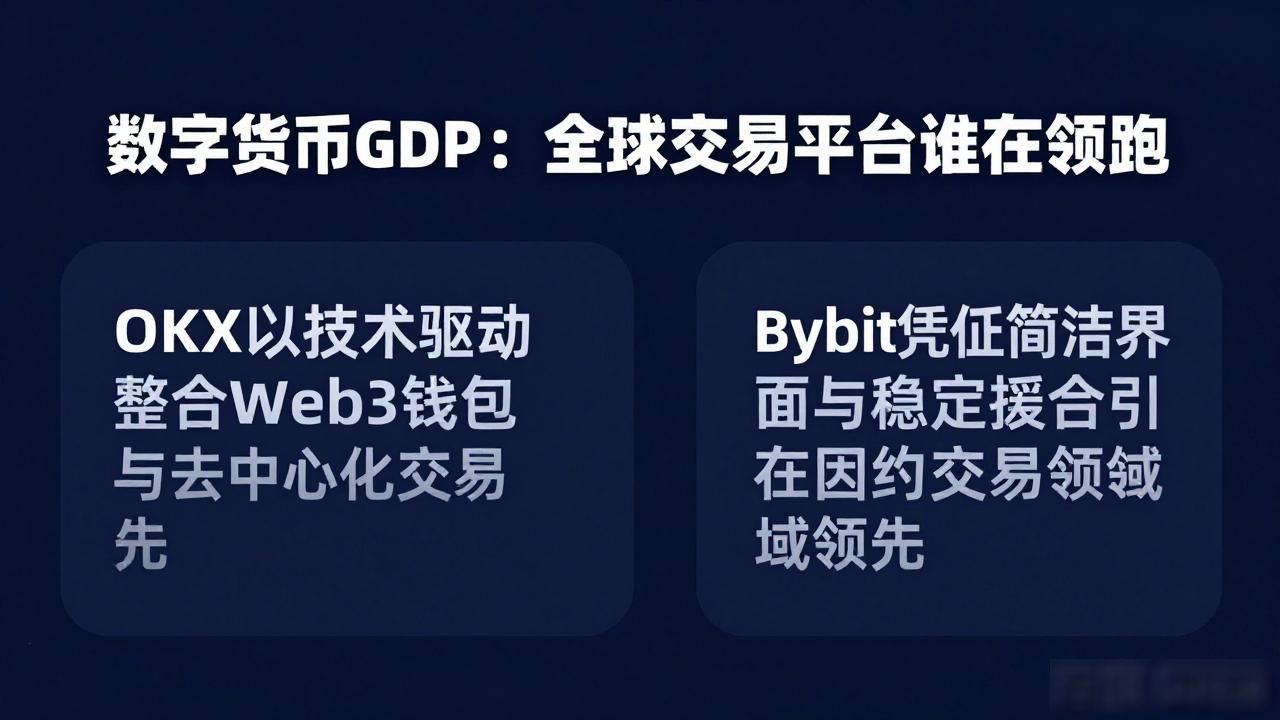 数字货币GDP:全球交易平台谁在领跑