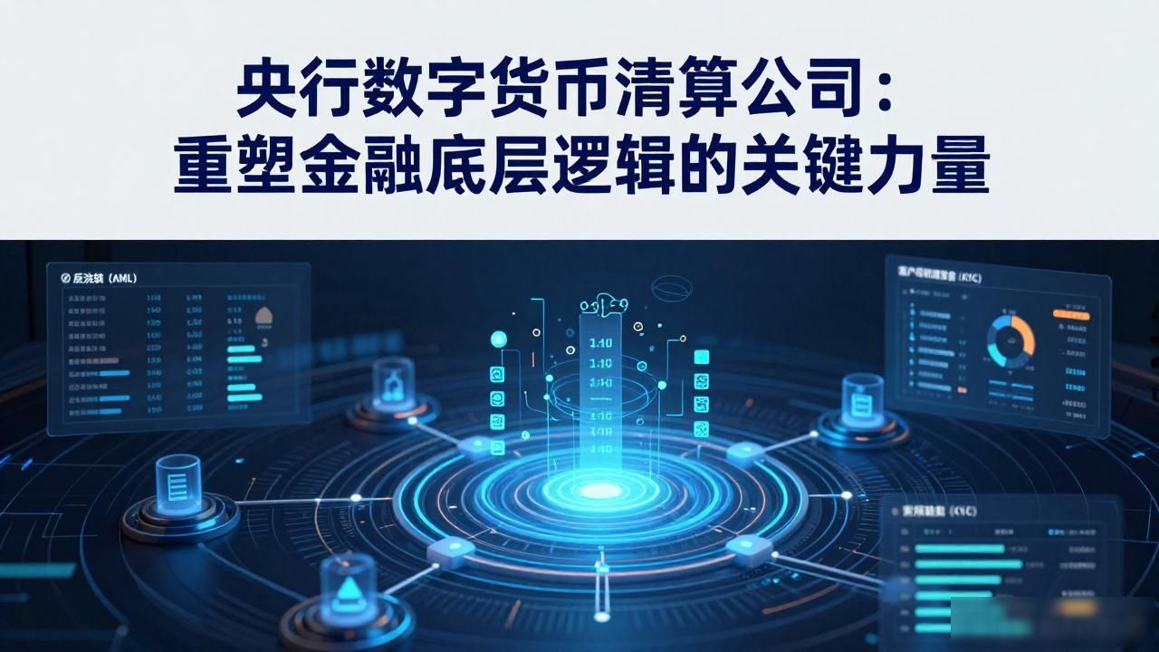 央行数字货币清算公司:重塑金融底层逻辑的关键力量