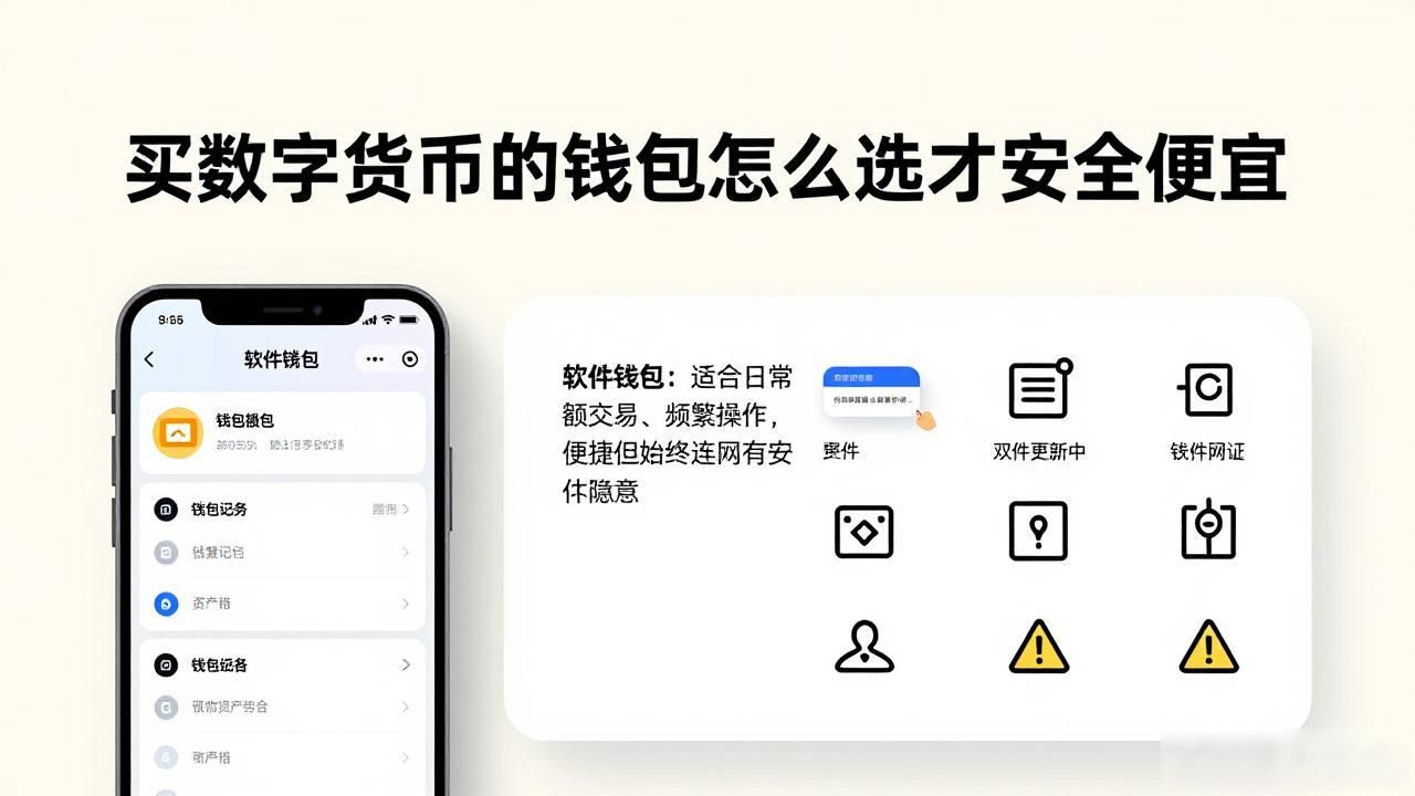 买数字货币的钱包怎么选才安全便宜
