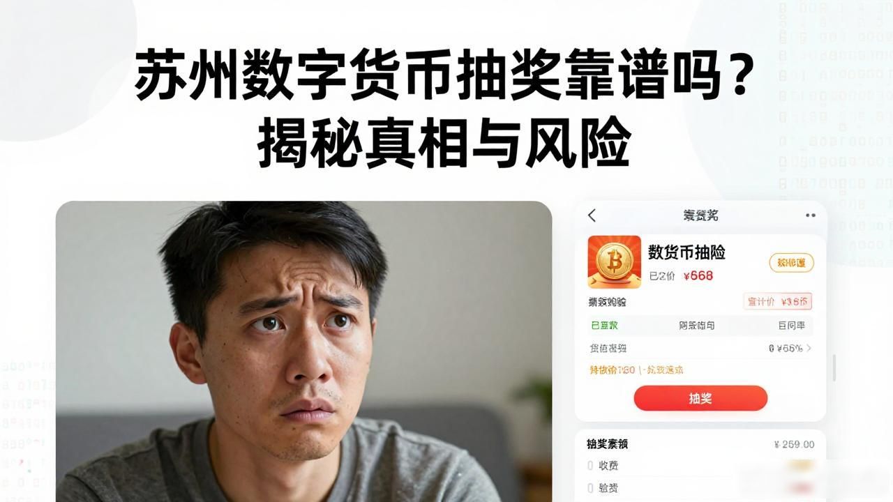 苏州数字货币抽奖靠谱吗?揭秘真相与风险