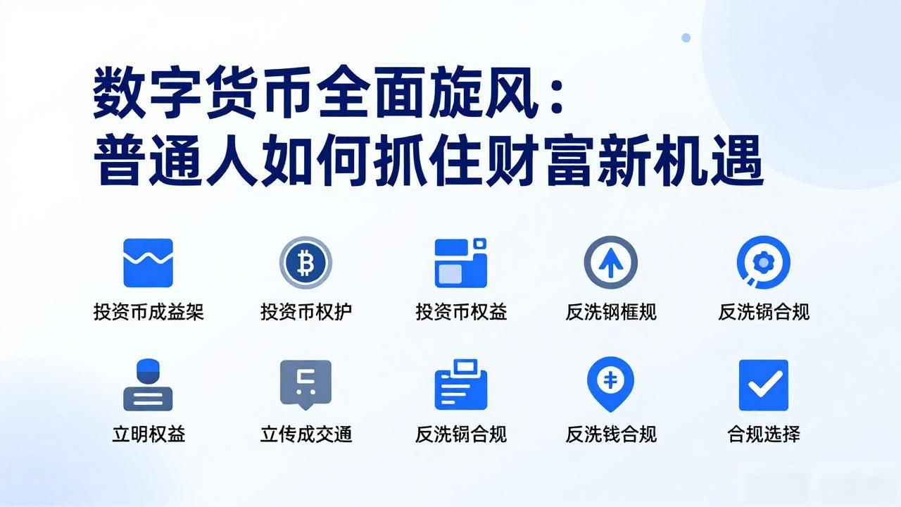 数字货币全面旋风:普通人如何抓住财富新机遇