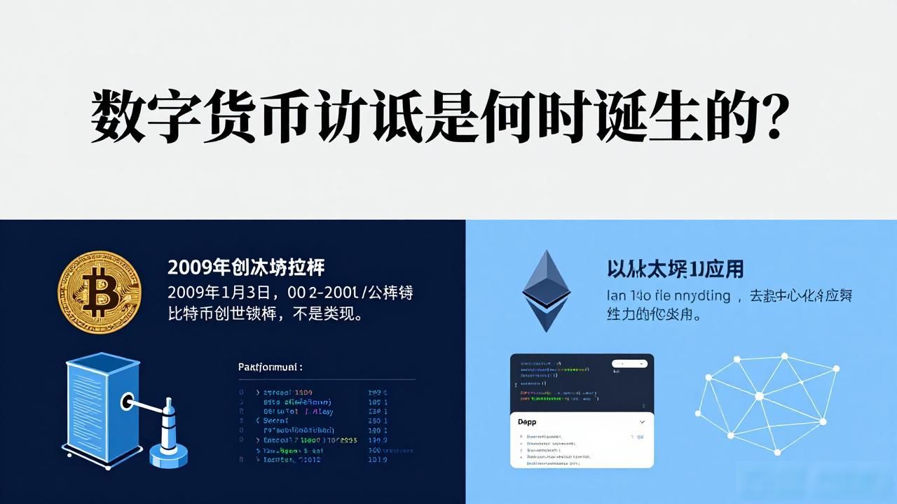 数字货币到底是何时诞生的?