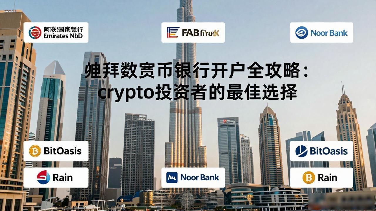 迪拜数字货币银行开户全攻略: crypto投资者的最佳选择