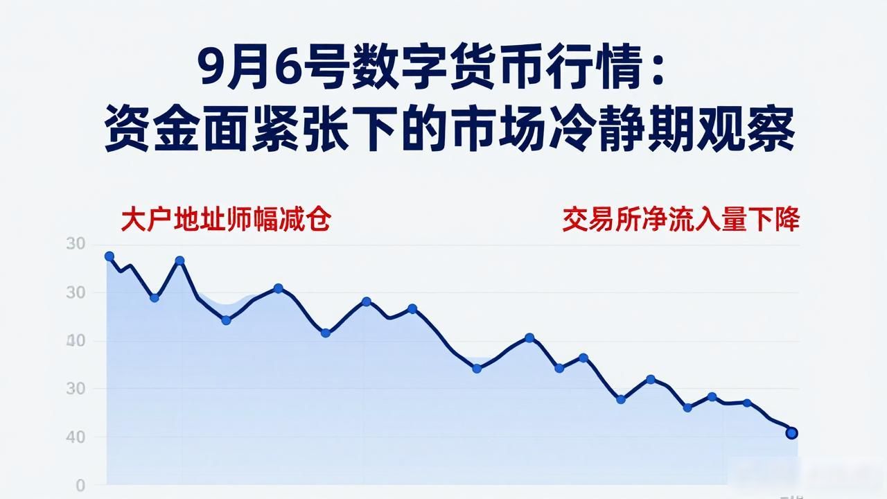 9月6号数字货币行情:资金面紧张下的市场冷静期观察
