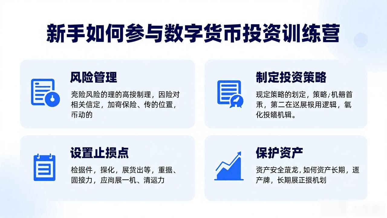 新手如何参与数字货币投资训练营