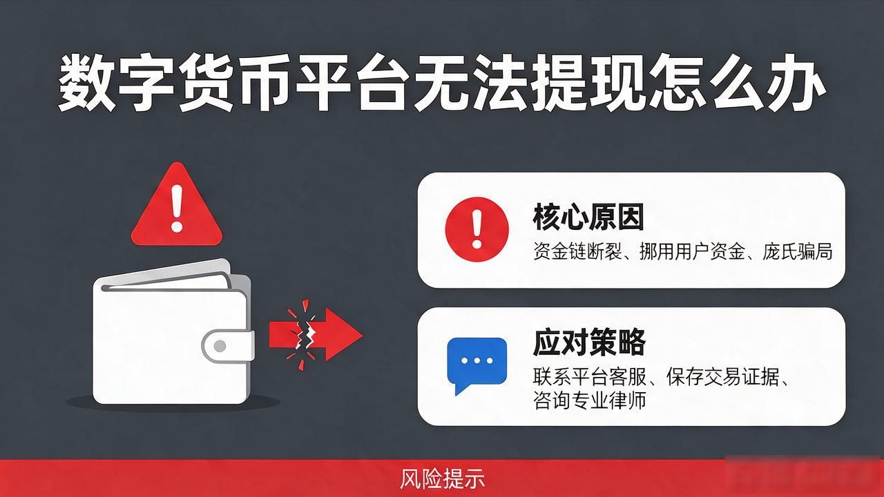 数字货币平台无法提现怎么办?原因分析与应对策略