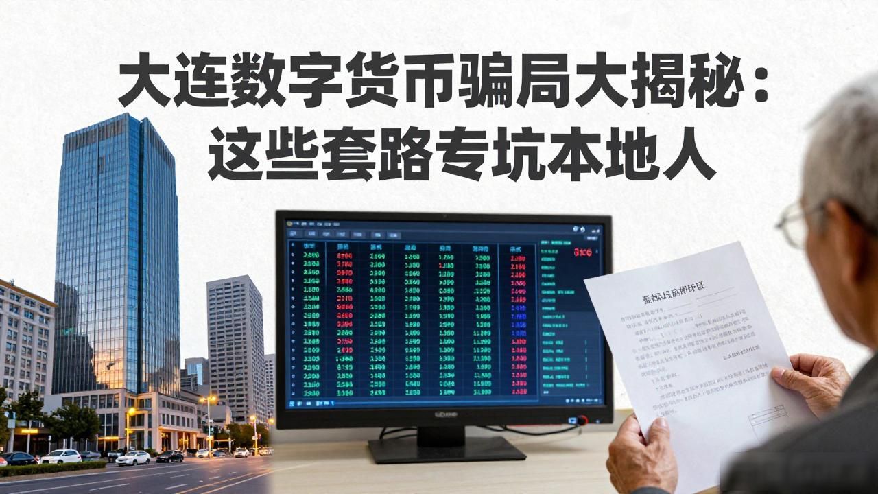 大连数字货币骗局大揭秘:这些套路专坑本地人