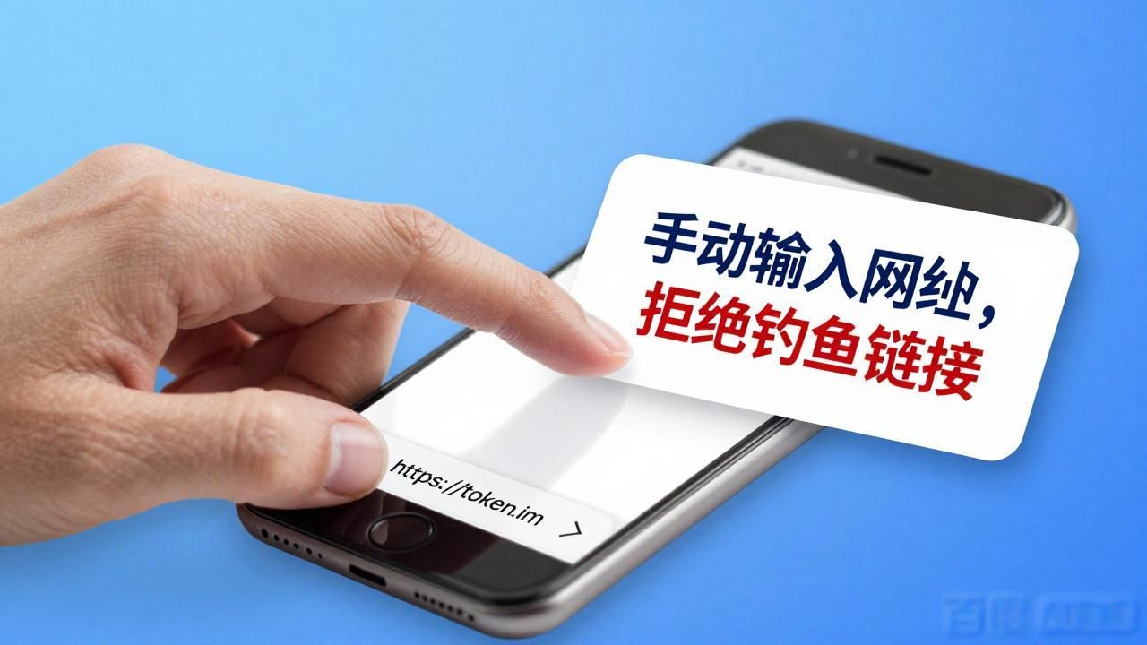 三步教你认准imToken官网,避开钓鱼链接