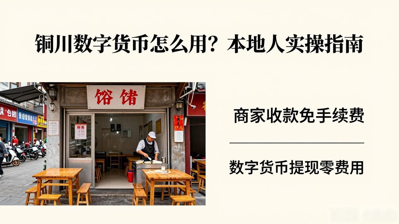 铜川数字货币怎么用?本地人实操指南